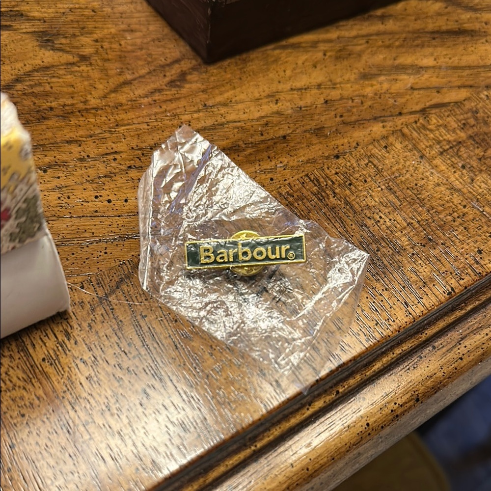 Barbour Enamel Lapel Pin